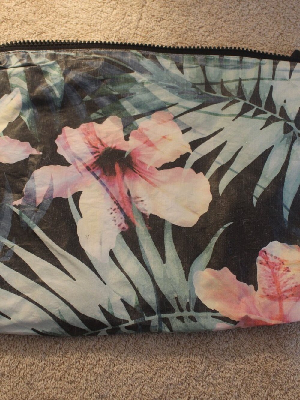 ALOHA Collection x With Love From Paradise Tropical Floral Zip Pouch